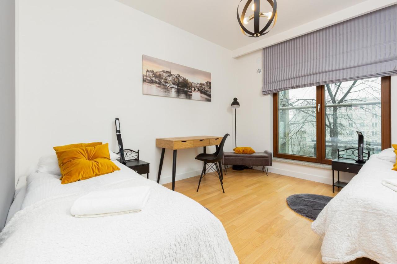 Park Arkadia Apartment With Parking Mokotow By Noclegi Renters Warschau Buitenkant foto